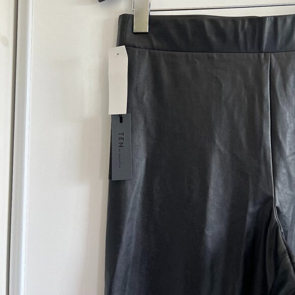 Ten by Babaton | Showcase Pant High-waisted Vegan Leather leggings - Picture 9 of 10